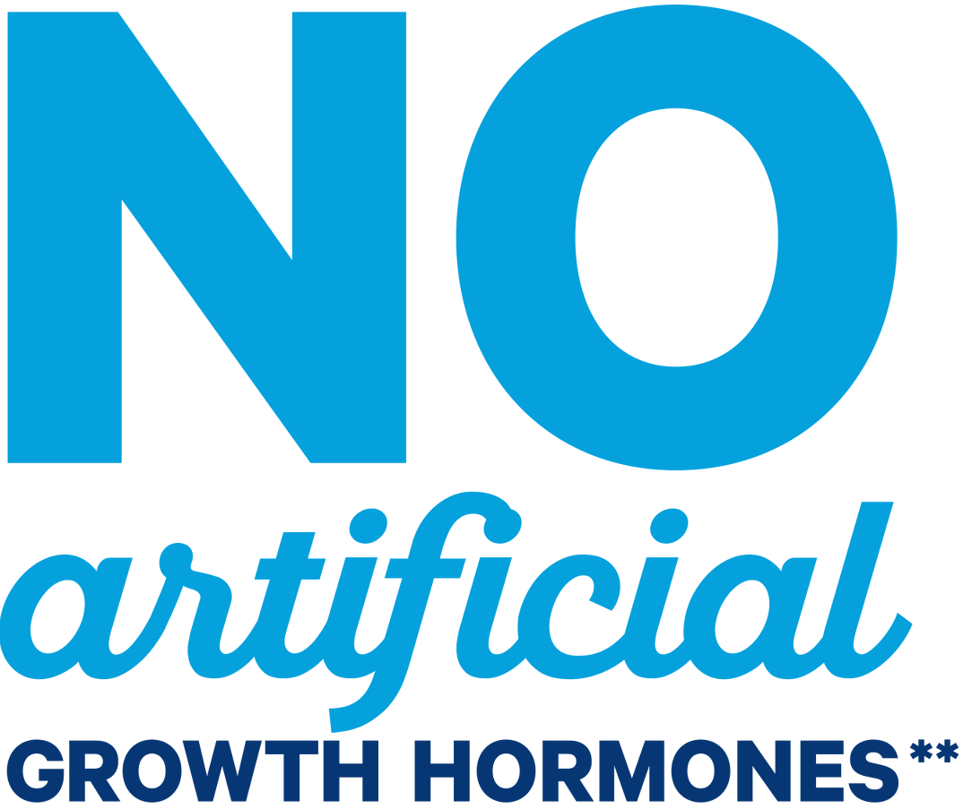 No artificial growth hormones used**